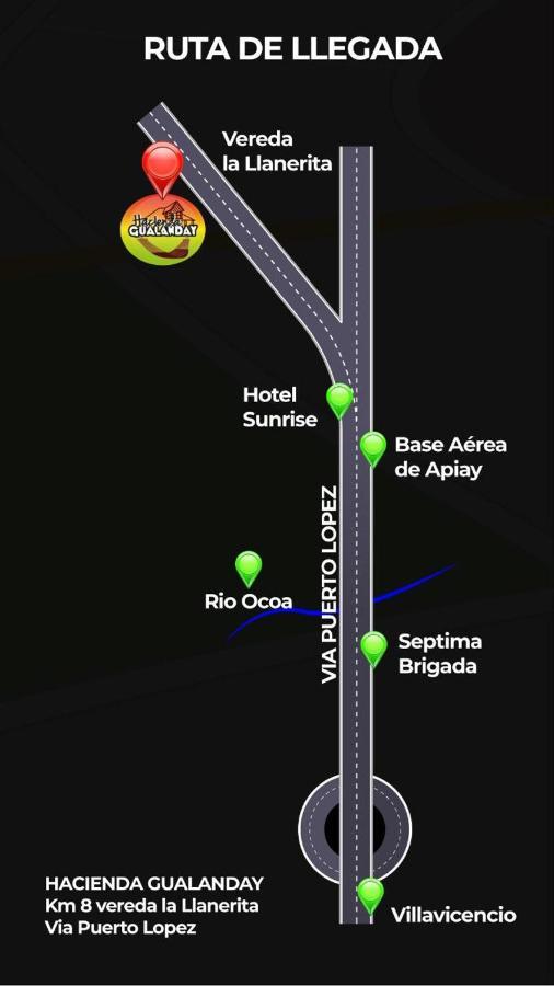 Hotel Hacienda Gualanday Apiay エクステリア 写真